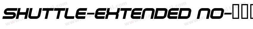 Shuttle-Extended No字体转换